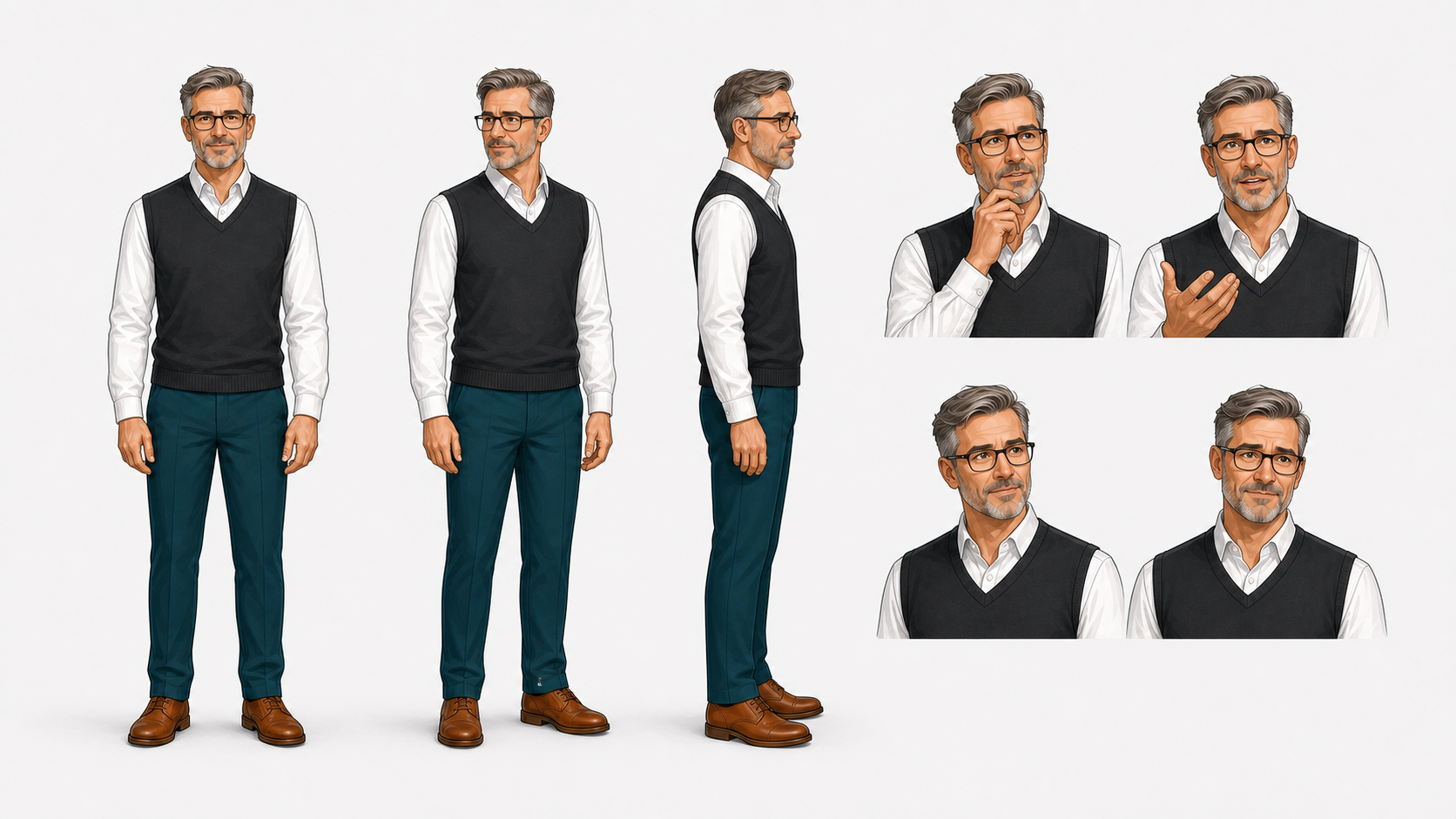 Daniel, the sponsor character, preparing an initiative request